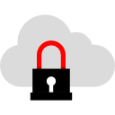 Cloud with lock